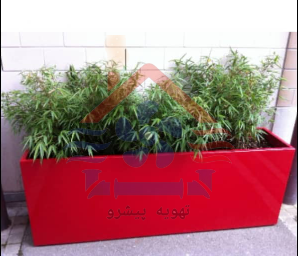 فلاور باکس | گلدان گالوانیزه | Flowev Box