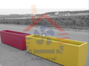 فلاور باکس | گلدان گالوانیزه | Flowev Box