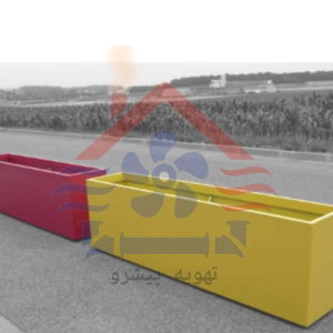 فلاور باکس | گلدان گالوانیزه | Flowev Box