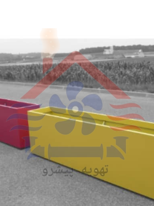 فلاور باکس | گلدان گالوانیزه | Flowev Box