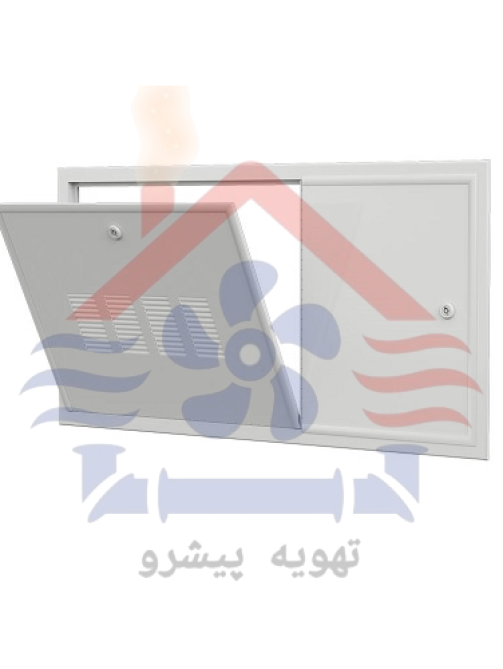 زیر-فن-کوئل-با-دو-درب-بازدید