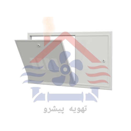 زیر-فن-کوئل-با-دو-درب-بازدید