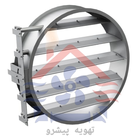 دمپر دستیدمپر دستی